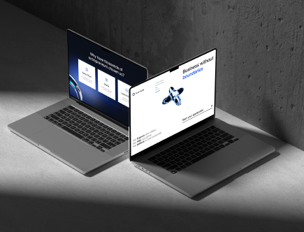 Scale Capital Business Loans website development result